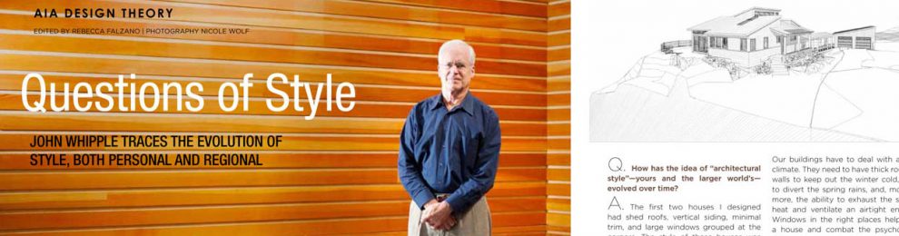 John Whipple featured in January Maine Home & Design John Whipple featured in January Maine Home & Design