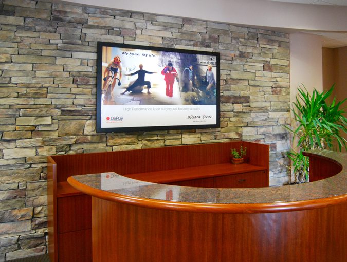 desk, reception, reception desk, commercial