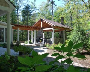 Outdoor Kitchen in the Lakes Region